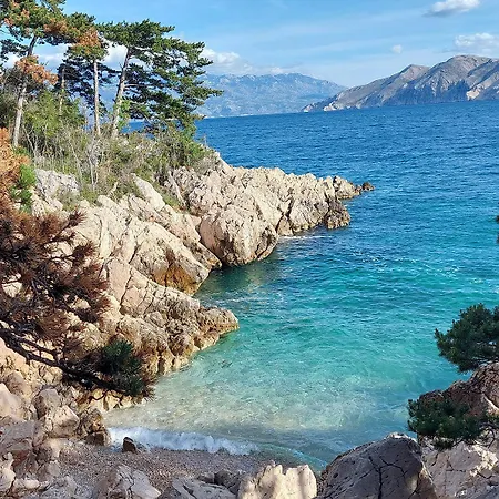 Strandnah Nur 520 Meter Zum Kiesstrand Apartment Baska (Krk)